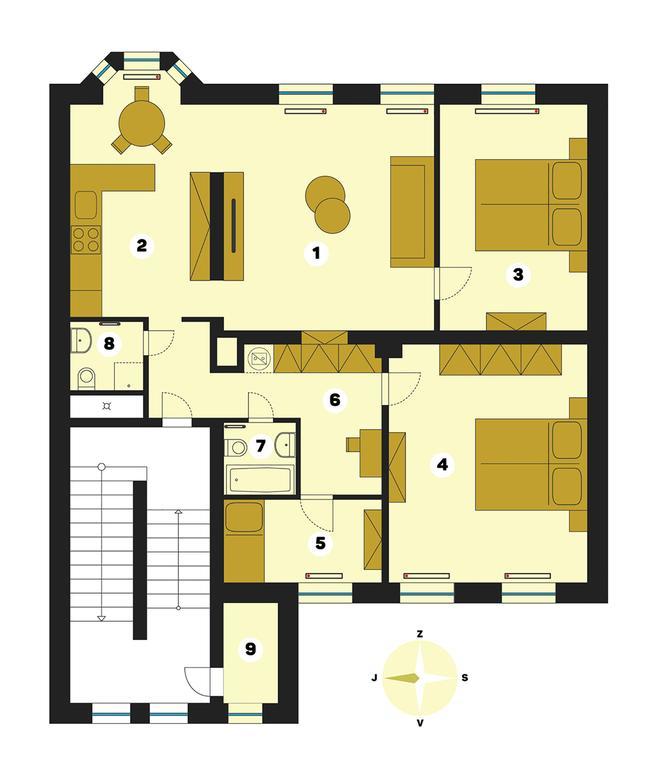 Jizera Apartments Jiraskova جابلونك ناد نيسو المظهر الخارجي الصورة